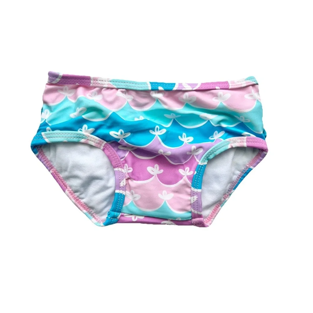 Ruffle Butts Swimwear Bottom 6-12 Months Beach Pool Outdoor Summer Baby Clothing